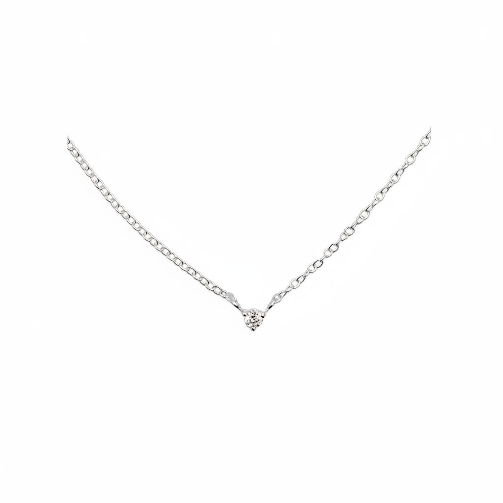 Gargantilla con curva suave